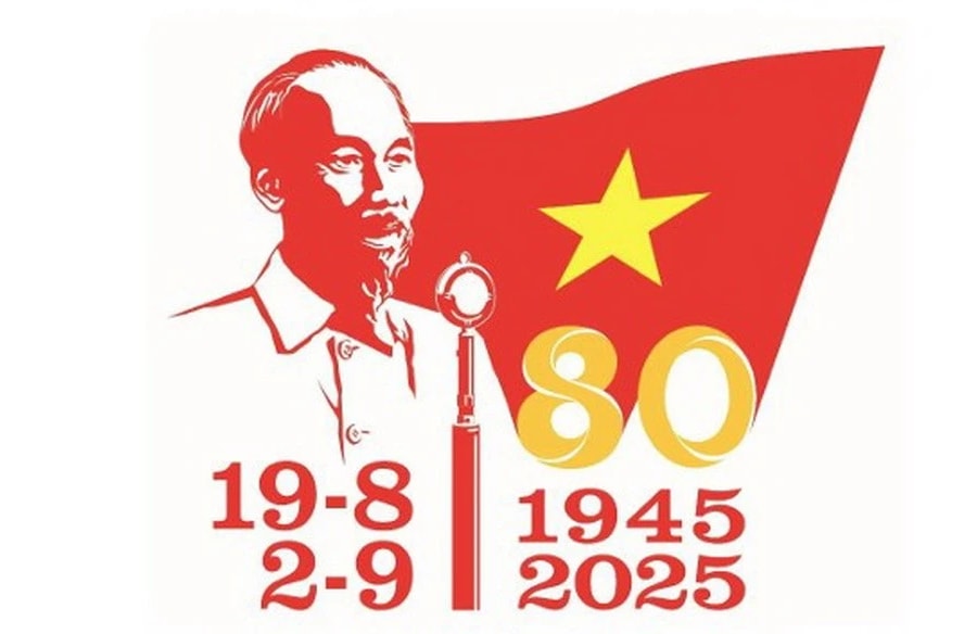 Mẫu logo chính thức cho các hoạt động kỷ niệm 80 năm Cách mạng tháng 8, Quốc khánh