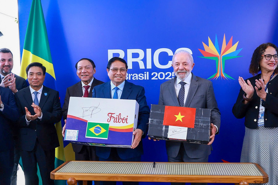 Thủ tướng Phạm Minh Chính hội đàm với Tổng thống Brazil