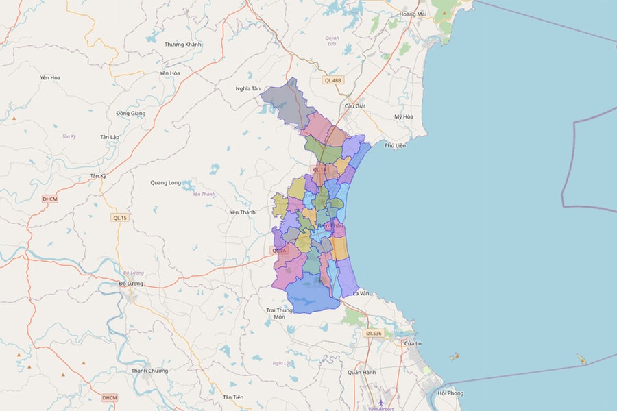 Huyện Diễn Châu (cũ) Nghệ An hình thành 8 xã mới nào sau sắp xếp các đơn vị hành chính?