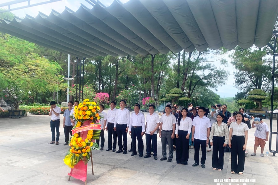 Ban Nội chính Tỉnh ủy Nghệ An tổ chức hành trình tri ân nhân kỷ niệm 78 năm Ngày Thương binh - Liệt sĩ