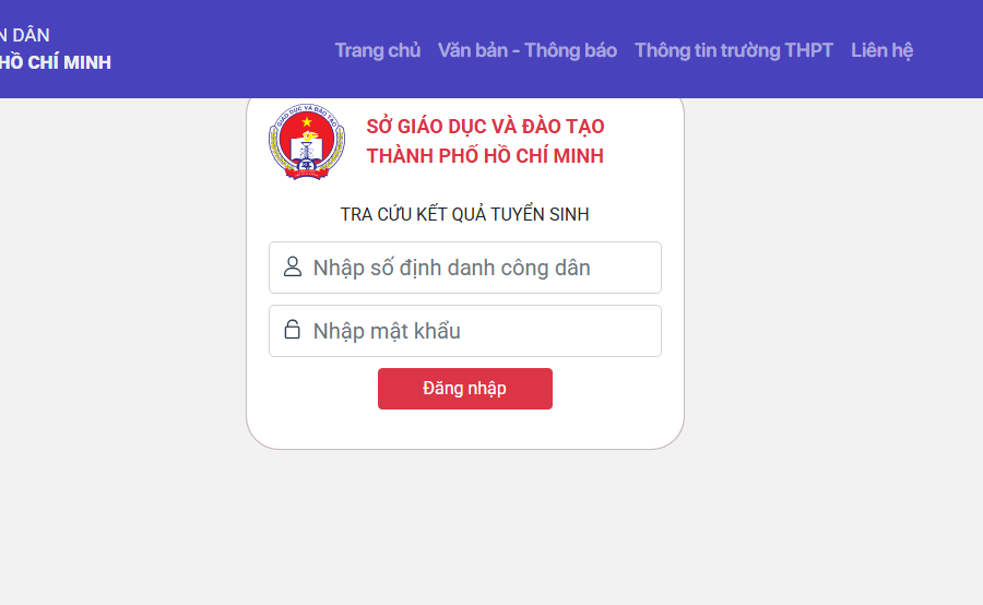 Link tra cứu điểm thi THPT 2025, thí sinh tại TPHCM cần lưu ý để tránh bị nghẽn mạng do lượng truy cập đồng loạt
