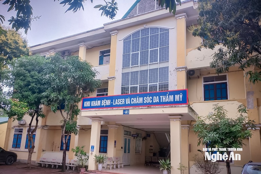 Nỗ lực giải quyết khó khăn ở Bệnh viện Da liễu Nghệ An