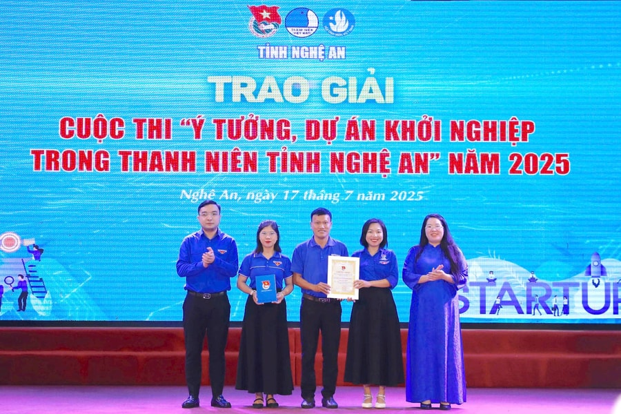 Chi tiết 11 giải Ý tưởng, dự án khởi nghiệp trong thanh niên Nghệ An và các cuộc thi quan trọng của Đoàn cấp tỉnh 2025
