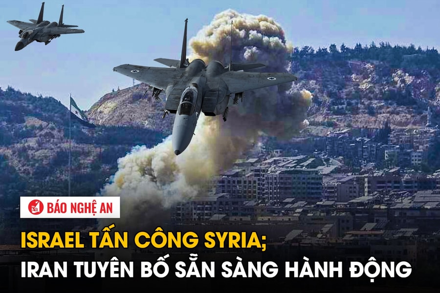 Israel tấn công Syria; Iran tuyên bố sẵn sàng hành động