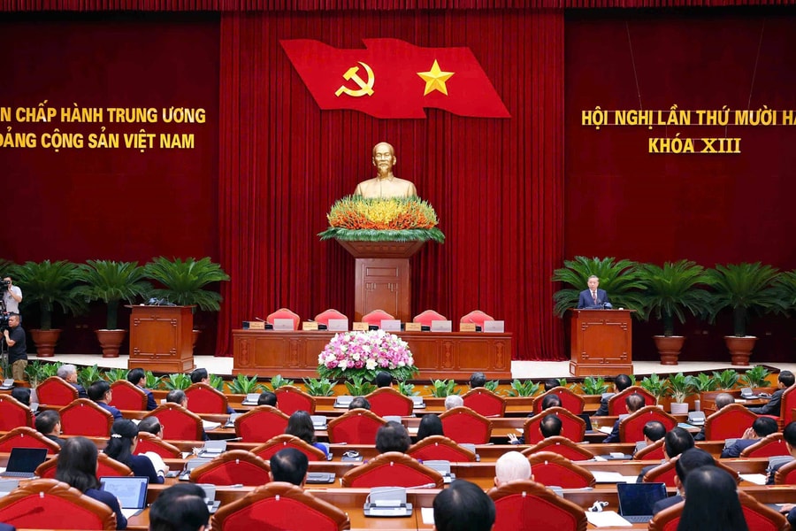 Bế mạc Hội nghị lần thứ 12, Ban Chấp hành Trung ương Đảng khóa XIII