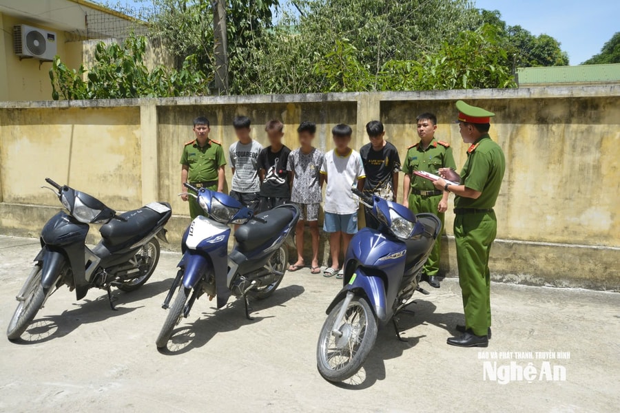 Từ một vụ mất xe ở công viên, lộ ra nhóm thiếu niên gây 3 vụ trộm