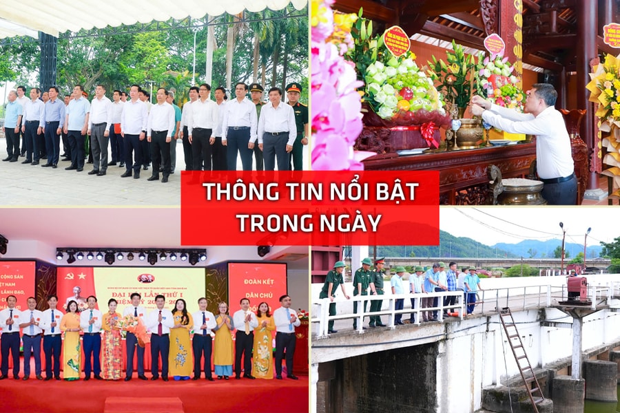 Nghệ An: Thông tin nổi bật ngày 20/7