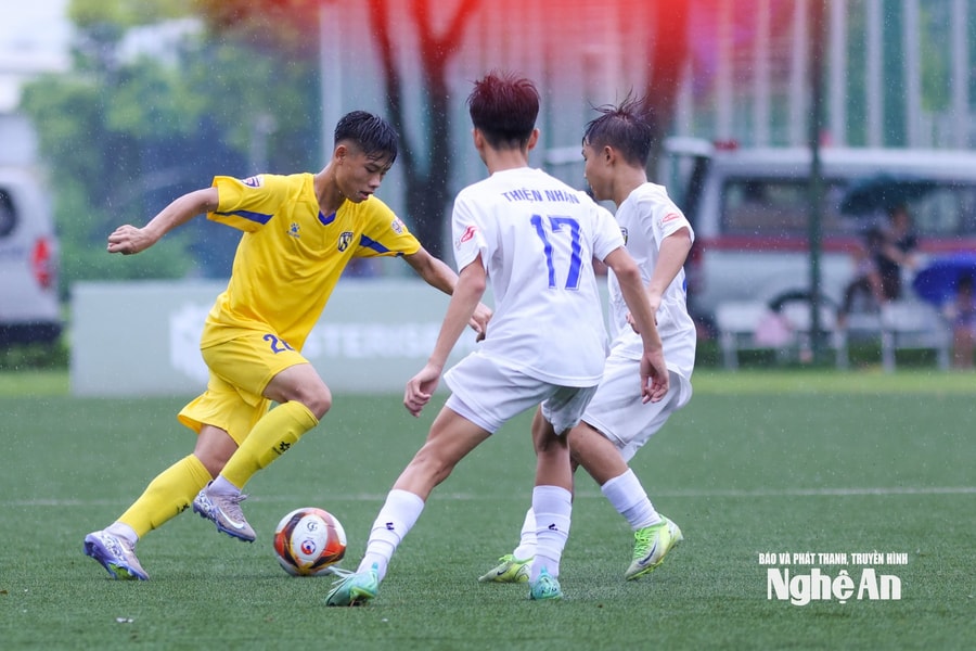 U15 Sông Lam Nghệ An tự tin bước vào trận derby xứ Nghệ tại vòng chung kết U15 Quốc gia 2025