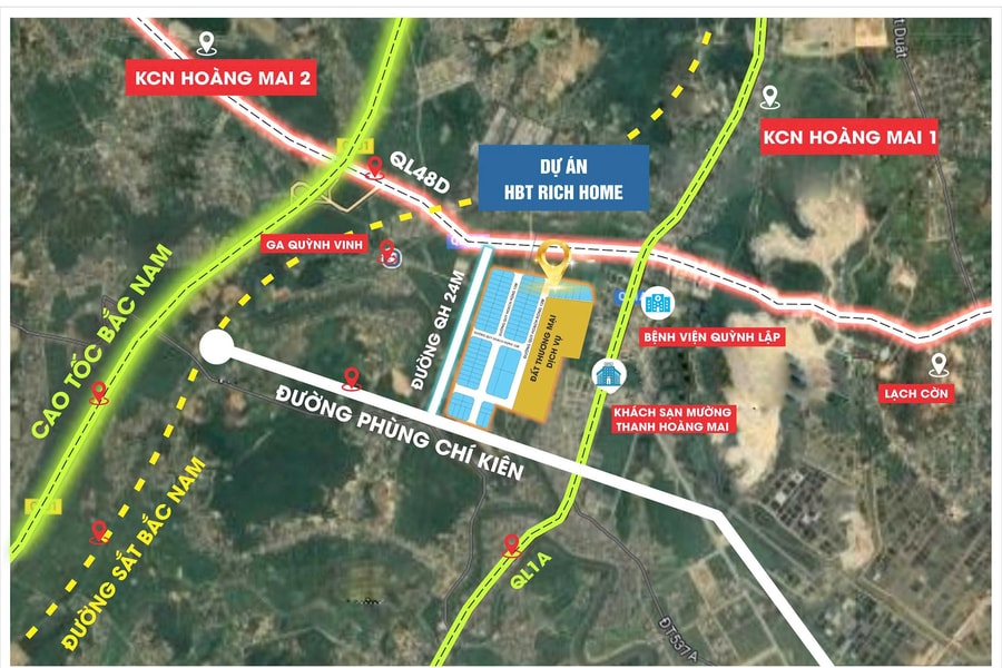 Dự án bất động sản tâm điểm phường Hoàng Mai (Nghệ An): Pháp lý vững vàng, sẵn sàng giao dịch