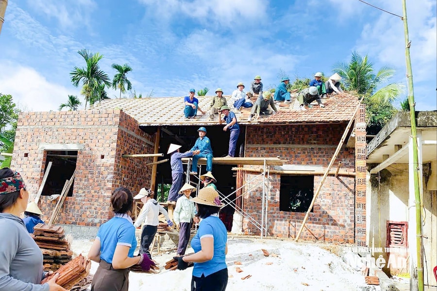 Gần 100% hộ nghèo, khó khăn về nhà ở tại Nghệ An có chốn an cư kiên cố