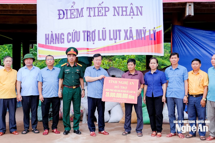 Nghệ An phân bổ 500 tỷ đồng ngân sách Trung ương và tỉnh khắc phục hậu quả thiên tai