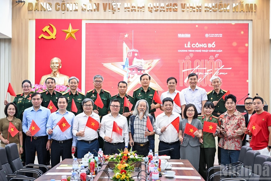 Bật mí những thông tin hấp dẫn về chương trình nghệ thuật chính luận 'Tổ quốc trong tim'