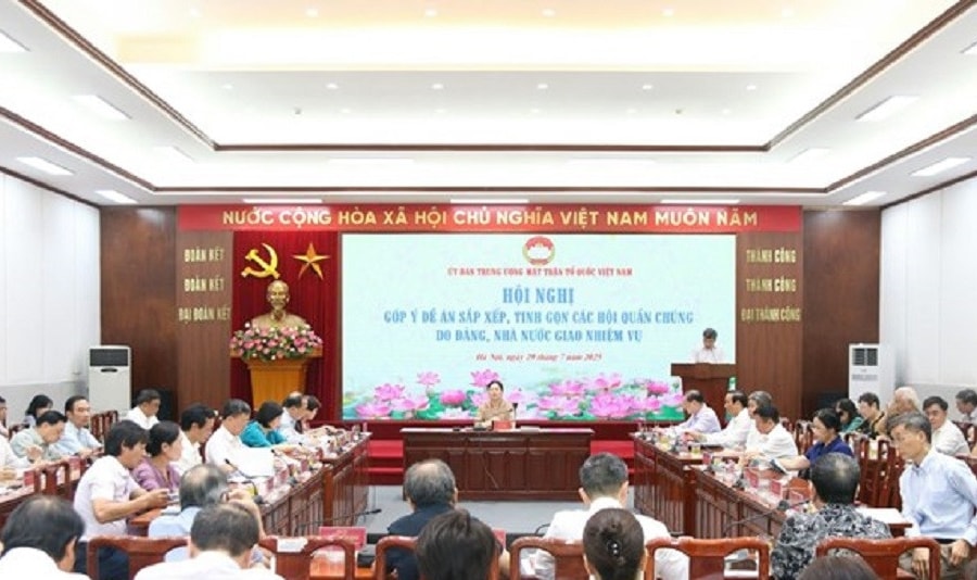 Giảm ít nhất 20% nhân sự của các hội quần chúng cấp tỉnh, xã trong năm 2026