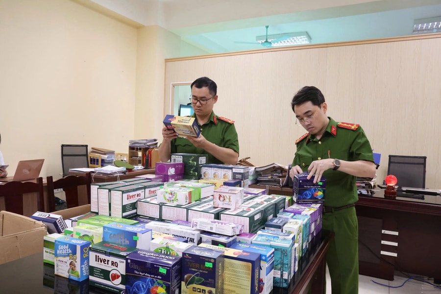 Khởi tố giám đốc công ty sản xuất thực phẩm chức năng giả, thu lời nghìn tỷ đồng