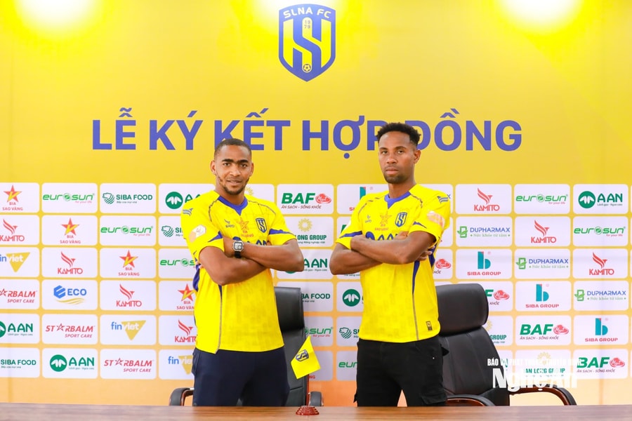Sông Lam Nghệ An ký hợp đồng với 2 cựu tuyển thủ quốc gia của Trinidad và Tobago