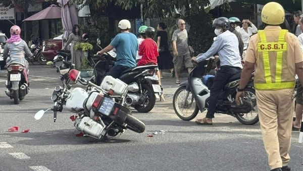 Khống chế người đàn ông gây tai nạn bỏ trốn rồi tấn công CSGT