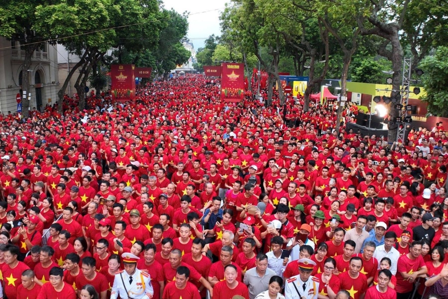 Khi cả triệu trái tim cùng chung nhịp đập...
