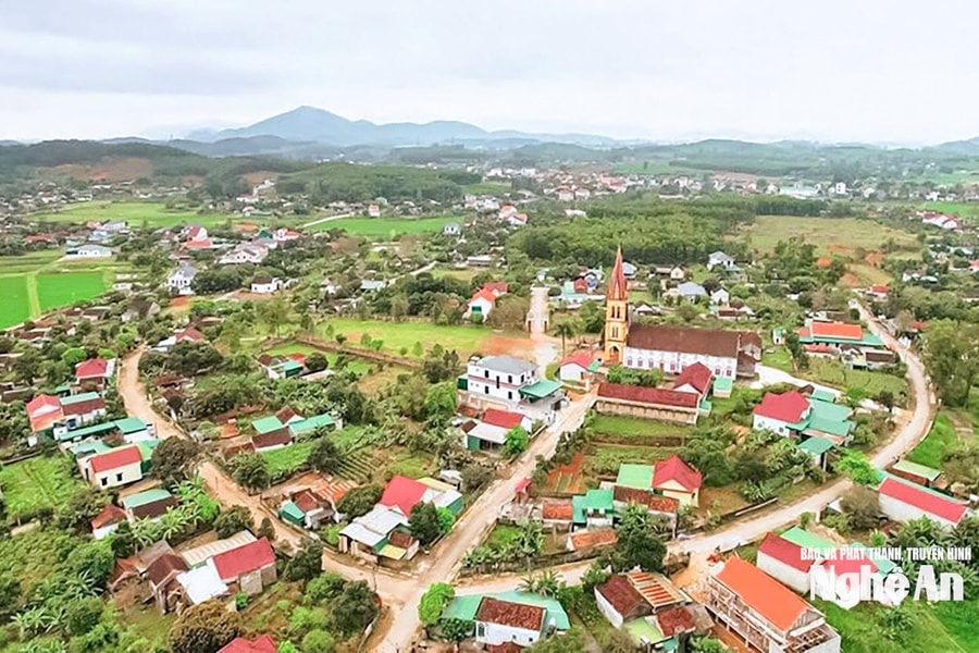 Xã Nam Đàn hướng đến nông thôn mới kiểu mẫu và phát triển toàn diện, bền vững