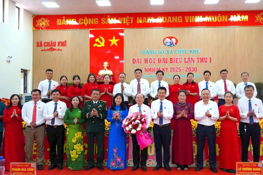Đại hội Đảng bộ xã Châu Khê lần thứ I, nhiệm kỳ 2025 - 2030