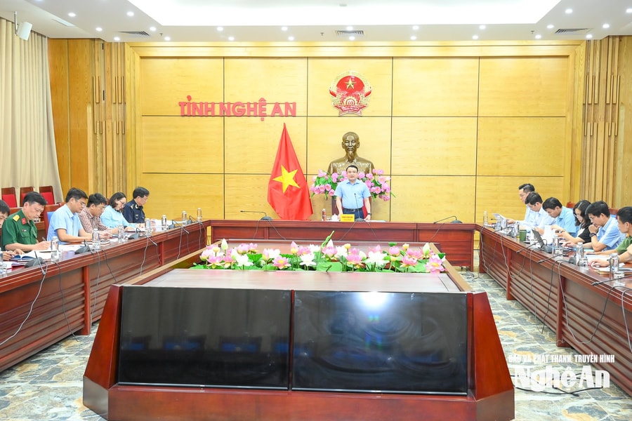 UBND tỉnh nghe và cho ý kiến về Dự thảo Đề án "Hợp tác toàn diện giữa tỉnh Nghệ An và các tỉnh của nước CHDCND Lào giai đoạn 2025 - 2030”