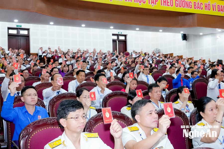 Kết quả, tiến độ Đại hội các Đảng bộ trực thuộc Tỉnh ủy Nghệ An