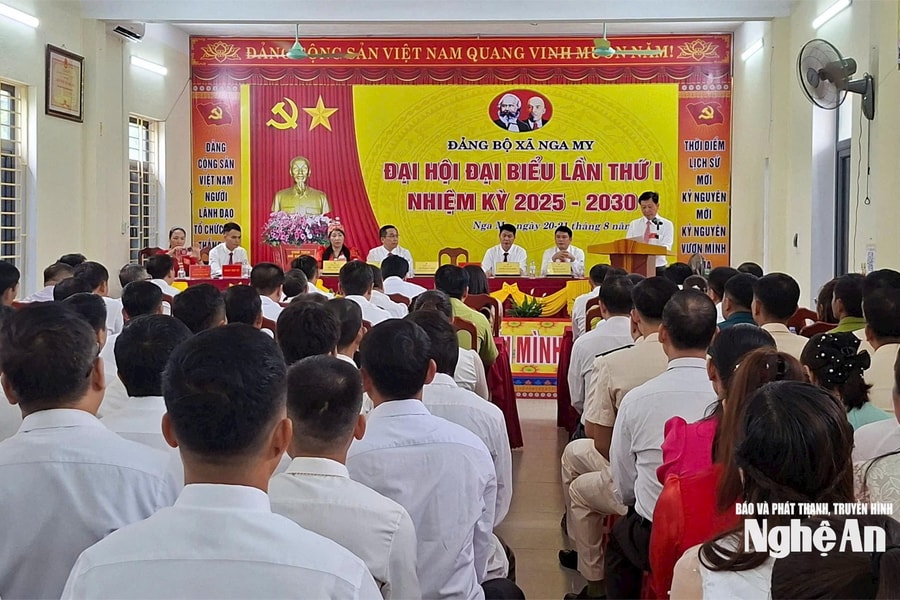 Chỉ định đồng chí Lô Thanh Nhất giữ chức Bí thư Đảng ủy xã Nga My nhiệm kỳ 2025-2030