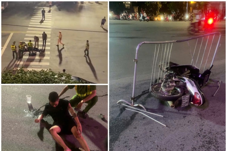 Danh tính 2 đối tượng lao xe máy ‘thông chốt’, tông thẳng vào Đại uý Lê Đình Công