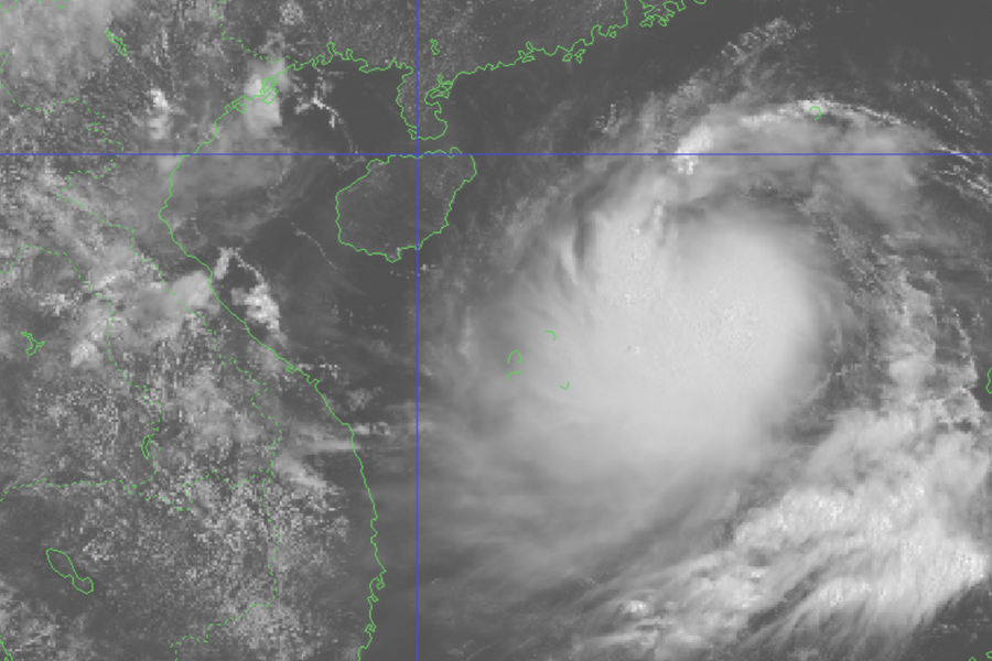 Bão số 5 sẽ gây gió mạnh dần lên cấp 7-9, vùng gần tâm bão cấp 10-12, giật cấp 14-15