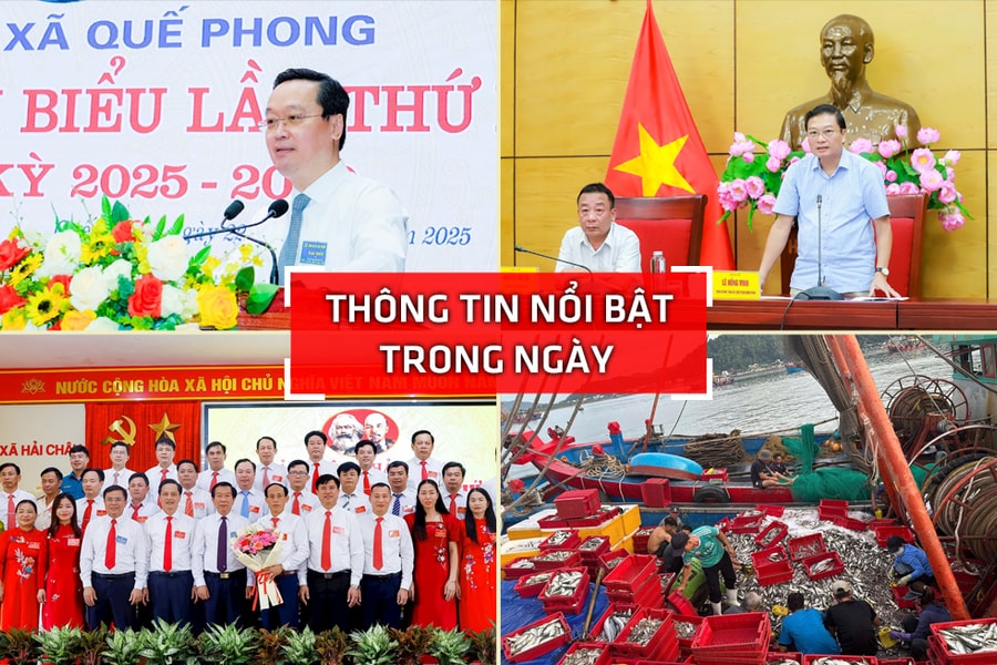 Nghệ An: Thông tin nổi bật ngày 23/8