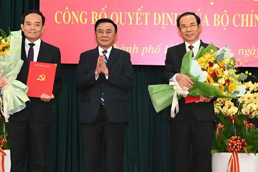 Ông Trần Lưu Quang làm Bí thư Thành ủy thành phố Hồ Chí Minh