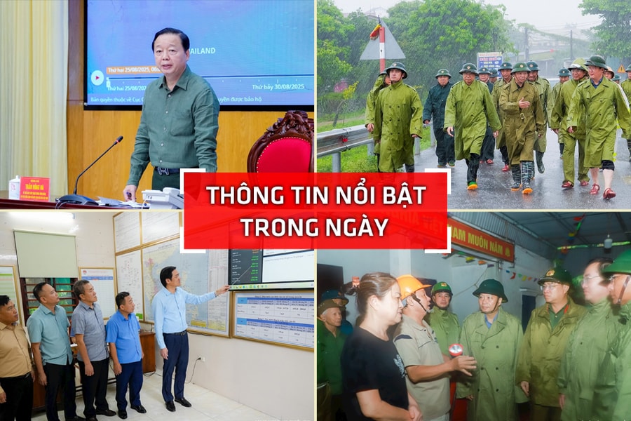 Nghệ An: Thông tin nổi bật ngày 25/8