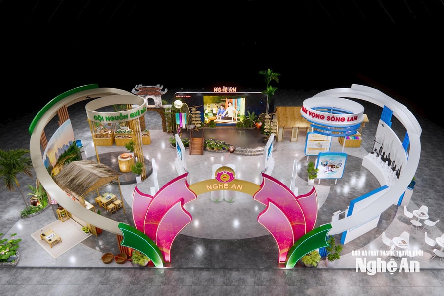 Nghệ An tham gia Triển lãm "80 năm Hành trình Độc lập – Tự do – Hạnh phúc"