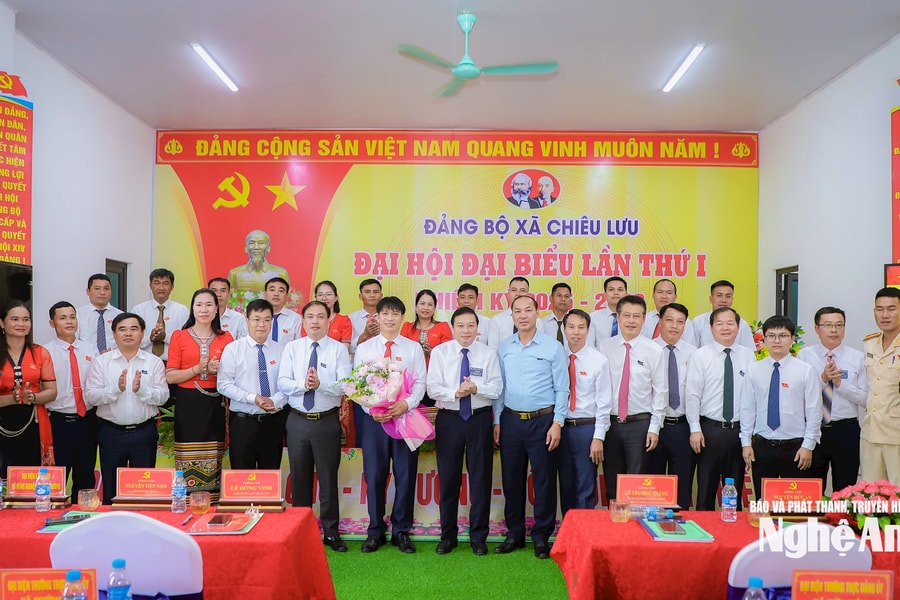 Đại hội đại biểu Đảng bộ xã Chiêu Lưu lần thứ I, nhiệm kỳ 2025 - 2030