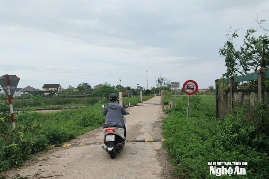Nghệ An sẽ rào chắn, đóng vĩnh viễn nhiều lối đi tự mở qua đường sắt trước ngày 15/9