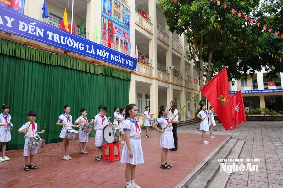 Học sinh Nghệ An sẽ dự lễ khai giảng chung với học sinh cả nước