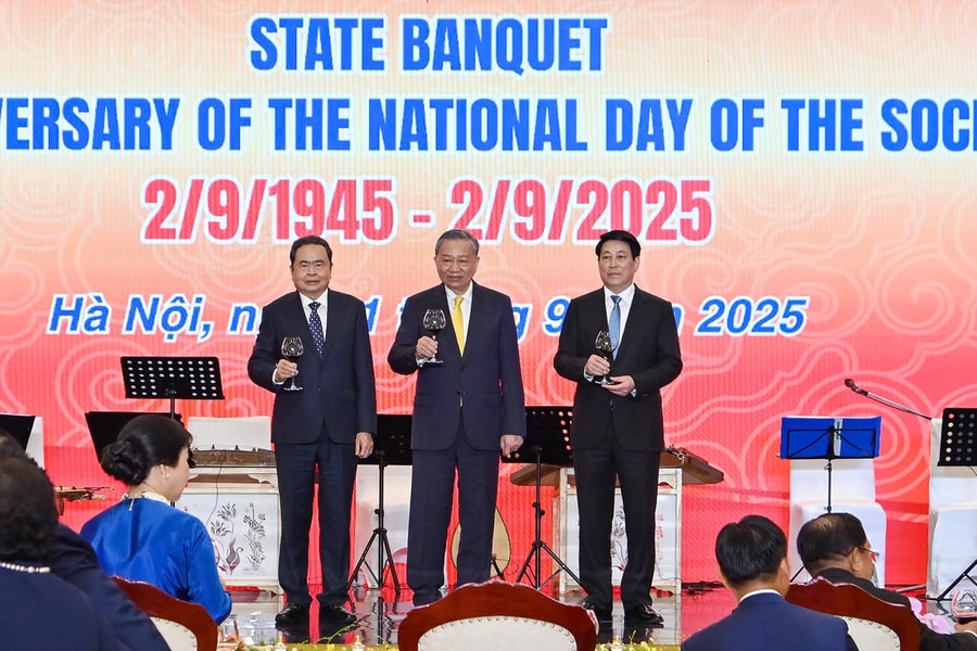 Lãnh đạo Đảng, Nhà nước chiêu đãi trọng thể nhân kỷ niệm 80 năm Quốc khánh 2/9