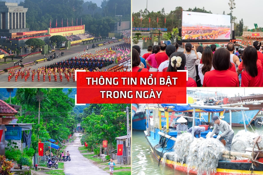 Nghệ An: Thông tin nổi bật ngày 2/9