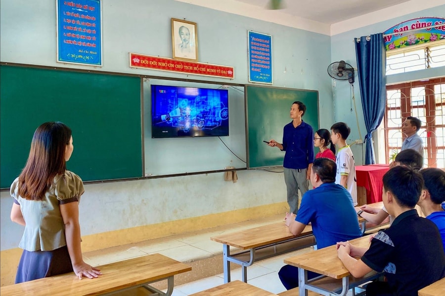 Hơn 2.000 học sinh vùng lòng hồ thủy điện Bản Mồng sẽ được dự Lễ Khai giảng trực tuyến của Bộ Giáo dục và Đào tạo