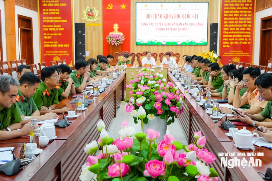 Hội thảo khoa học quốc gia 'Công tác tuyên giáo và dân vận của Đảng trong kỷ nguyên mới'