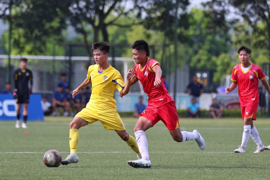 Gặp U17 Becamex TP. Hồ Chí Minh, U17 SLNA hướng đến 3 điểm trong ngày ra quân Vòng chung kết Giải U17 Quốc gia 2025