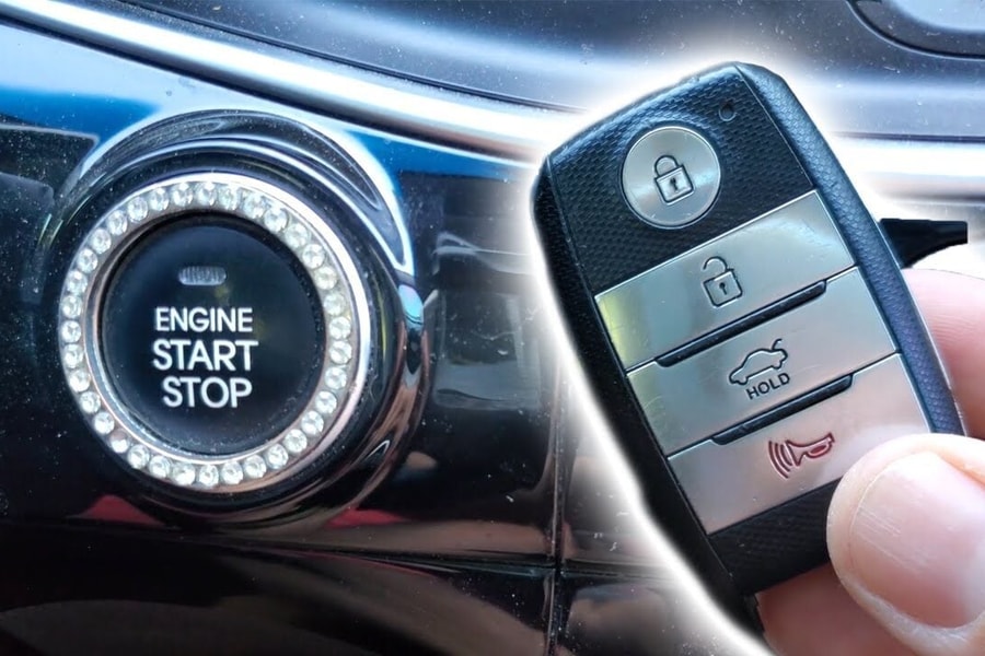 Cách khởi động xe ô tô khi chìa khóa thông minh gặp sự cố