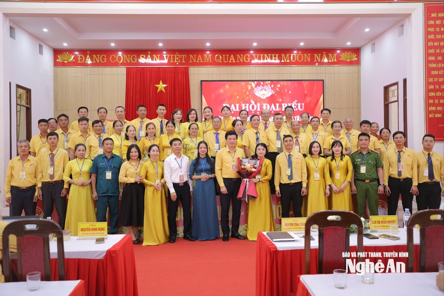 Địa phương đầu tiên ở Nghệ An tổ chức Đại hội Đại biểu MTTQ lần thứ I, nhiệm kỳ 2025 - 2030