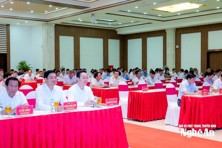 Nghệ An: Gần 24.500 đại biểu dự Hội nghị toàn quốc quán triệt, triển khai 4 Nghị quyết của Bộ Chính trị