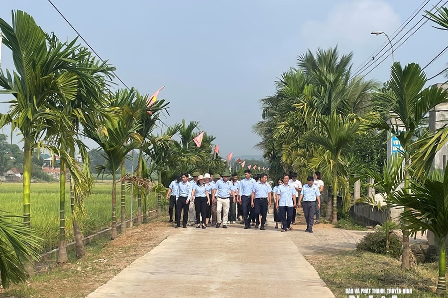 Nghĩa Khánh: Đoàn kết đổi mới, hướng tới nông thôn mới nâng cao vào năm 2030