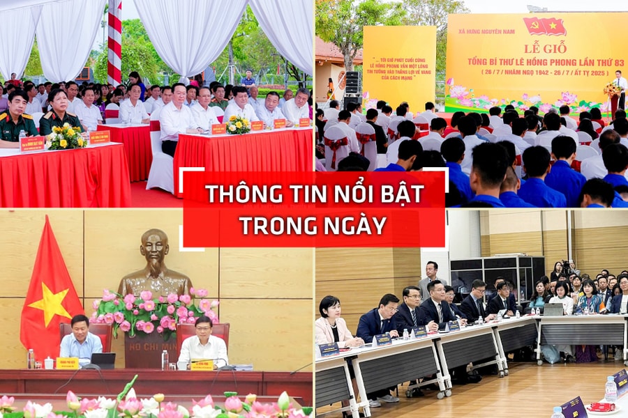 Nghệ An: Thông tin nổi bật ngày 17/9