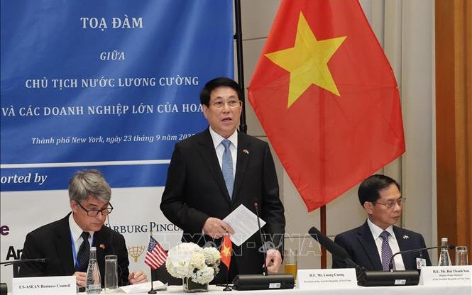 Chủ tịch nước kêu gọi cộng đồng doanh nghiệp Hoa Kỳ nắm bắt thời cơ, đầu tư lớn hơn tại Việt Nam