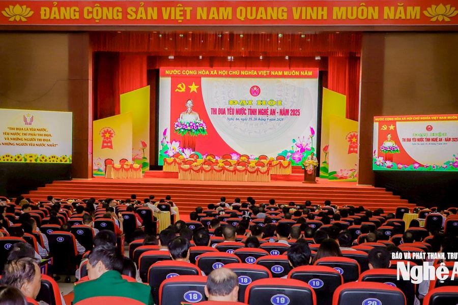 Đại hội Thi đua yêu nước tỉnh Nghệ An năm 2025 tiến hành phiên trù bị