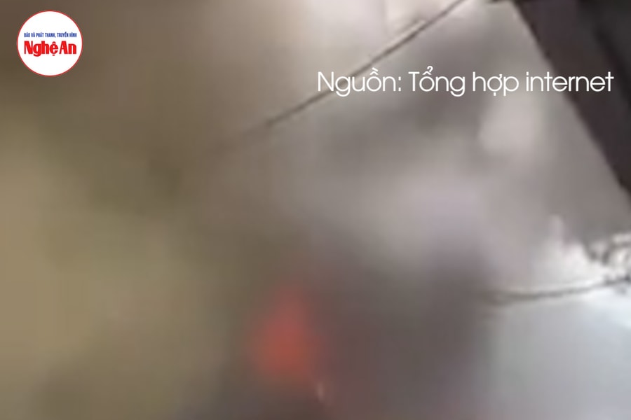 Cháy lớn thiêu rụi nhiều ki-ốt tại chợ mới ở tỉnh Bắc Ninh