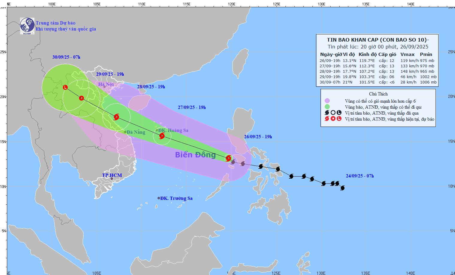 Nghệ An tiếp tục ra công điện chủ động ứng phó với bão số 10
