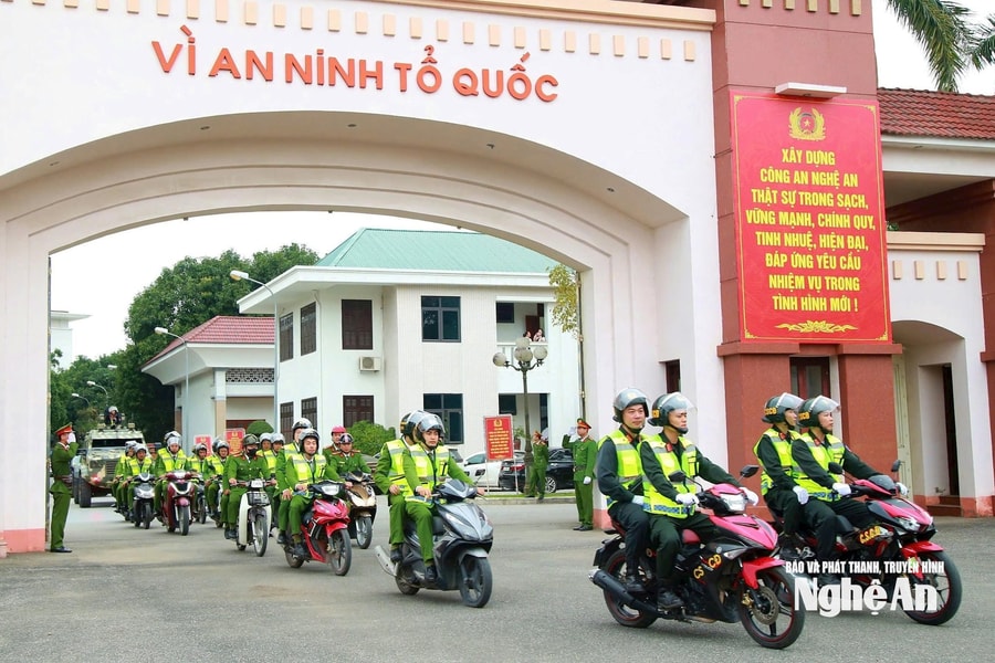 Công an Nghệ An: Chủ động, bản lĩnh, vì Nhân dân phục vụ